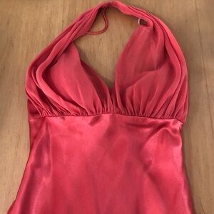 David’s Bridal Burnt Orange Bridesmaids Dress Sz 4